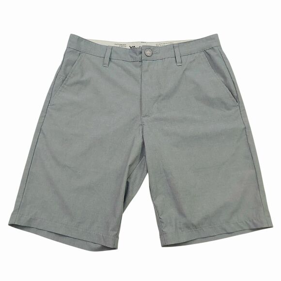 RVCA VA Shorts Mens 30 Light Green Performance Stretch Hybrid Casual Outdoor - Picture 1 of 10